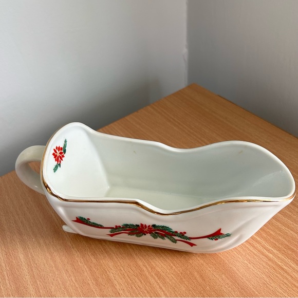 Vintage Dining Vintage Christmas Sleigh Gravy Boat Poshmark